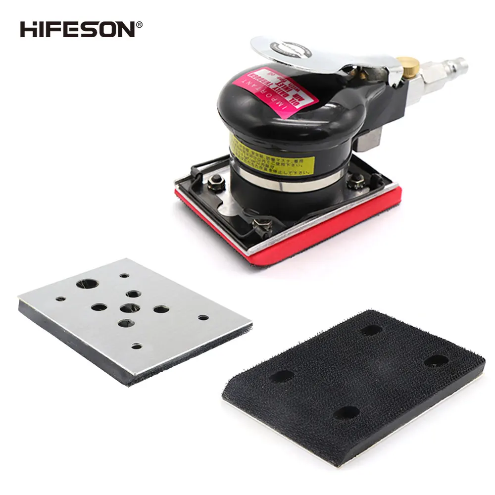 

Прямоугольное шлифовальное шасси HIFESON 70*100 мм/73*96 мм с четырьмя отверстиями, с железной пластиной, резьбовое отверстие 3,5 мм, аксессуары для шлифовального станка