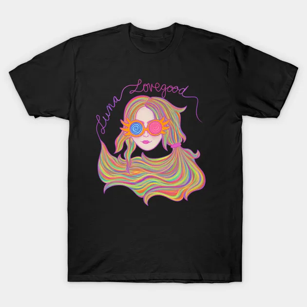 Мужская футболка Psychedelic Luna Lovegood женская и футболка|Футболки| |