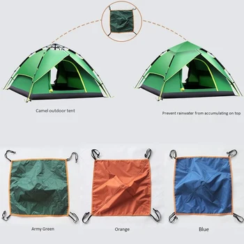 

Outdoor Camping Replacement Tent Skylight Top Cap Rain Proof Protection Roof Vent Cover Top Canopy