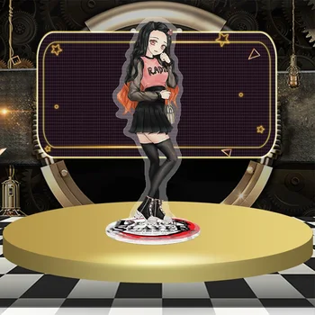 

Anime Demon Slayer: Kimetsu No Yaiba Kamado Tanjirou Kamado Nezuko Cosplay Acrylic Stand Figure Model Desk Decor Toy Gifts