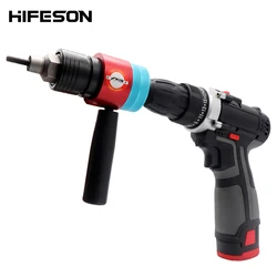 Hifeton – adaptateur de pistolet à riveter électrique, écrou fileté à insertion automatique, outil de rivetage M3 M4 M5 M6 M8 