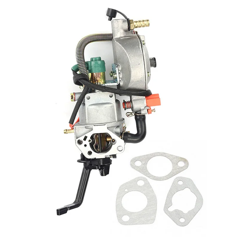 

Carburetor Universal Dual Fuel For LPG/NG Honda GX390 188F 5000W Carburetor Dual Fuel Gaskets