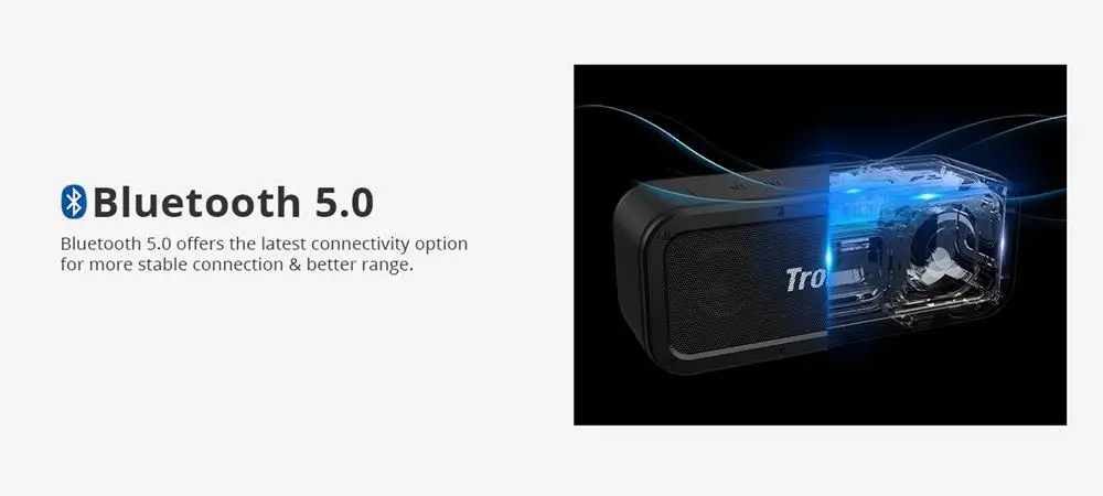 [] портативная bluetooth-колонка Tronsmart Element Force TWS NFC 40 Вт 15 часов воспроизведения портативная мини-колонка