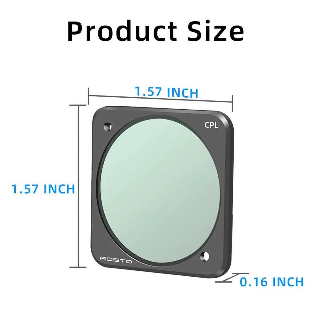 For DJI ACTION 2 Filter Camera Professional SART UV CPL ND4 ND8 ND16 ND32 Lens Filter Set Accessories