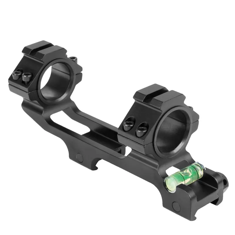 Accurate Bubble Level Scope Mount One Piece Double Rings Mount Fits 25.4/30mm Diameter Picatinny Rails Tactical Sights Mounts