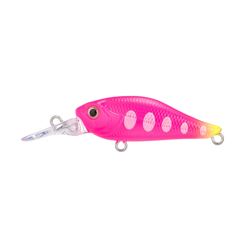 D LTHTUG Japanese Design Pesca Stream Fishing Lure 40mm 2.5g Floating Minnow Crank Isca Artificial Baits For Bass Perch Pike Trout - Цвет: D