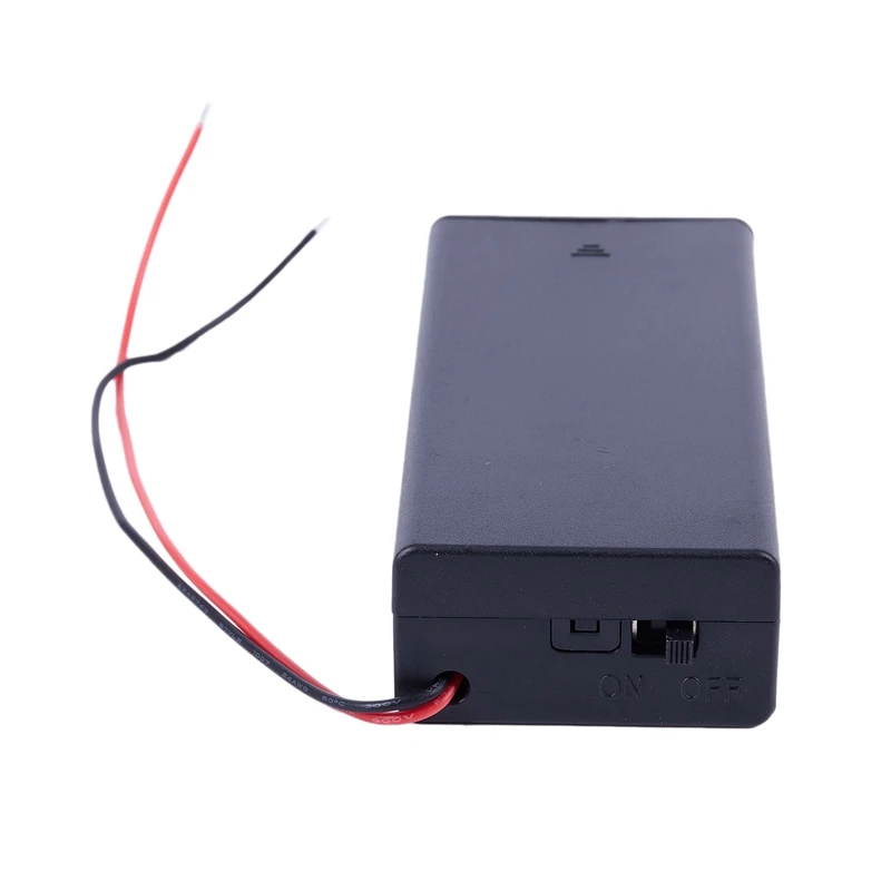 3 7 V 2x18650 Батарея Держатель Разъем Для Хранения Чехол коробка на переключатель
