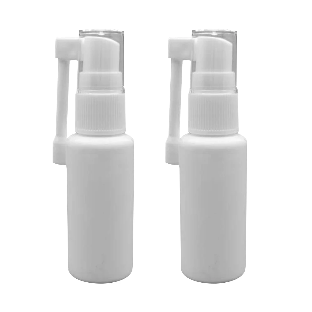 10pcs/set Nasal Sprayer Plastic Nose Spray Bottle Refillable Empty Spray Dispenser with Rotation Nozzle 30ML