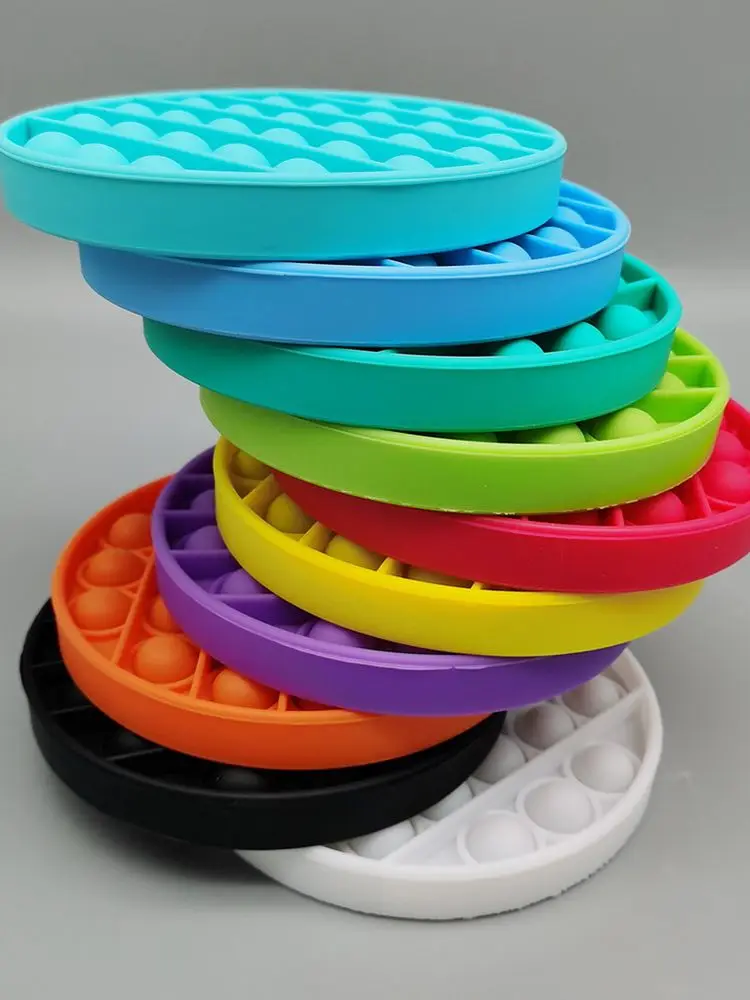 Fidget-Toys Autism Bubble-Sensory Stress Reliever Funny Squishy Push-Pops Needs Adult img2