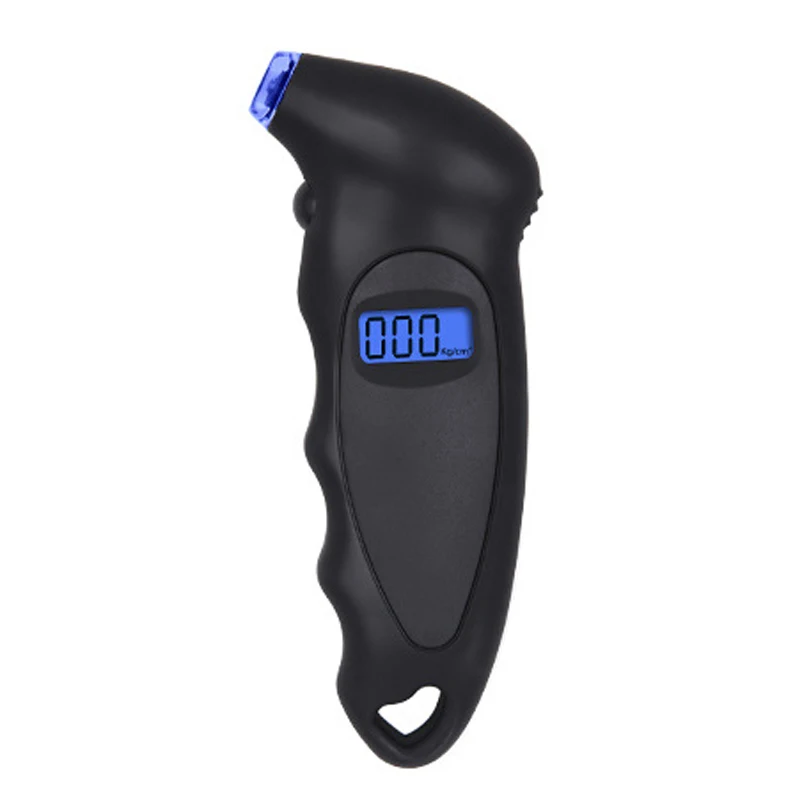 Автомобильный цифровой датчик давления воздуха в шинах, портативный тестер с подсветкой для Авто велосипеда SEC88