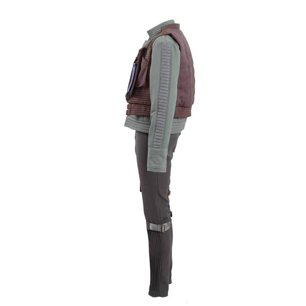 Cosdaddy Rogue One Jyn Erso Cosplay Costume Vest Jacket Belt Holster Women Outfit Full Set for Halloween Party