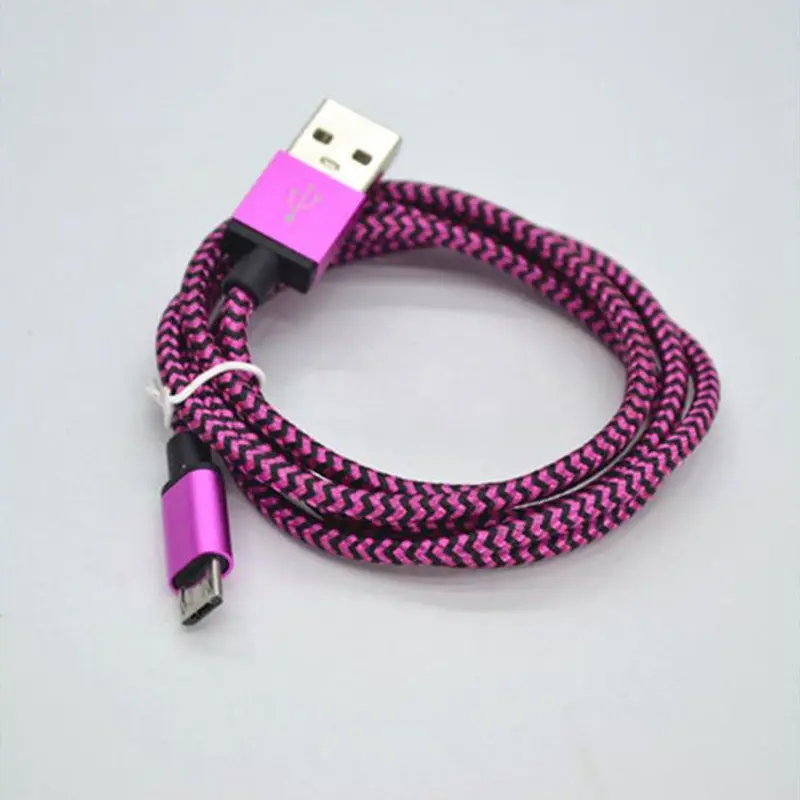50 шт. 1 м Micro USB кабель провод для быстрого заряда для Android мобильного телефона синхронизации данных зарядный кабель для Samsung, htc, Xiaomi Sony LG htc