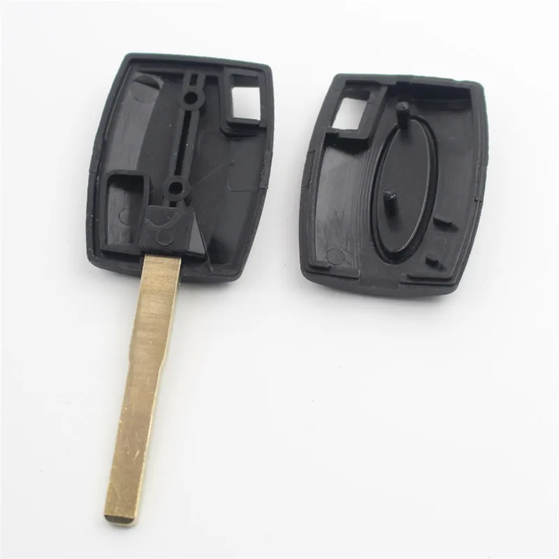 10Pcs/lot Ford Fiesta/Mondeo/Focus/S-Max Xieaili Replacement Case Transponder Key Shell Can Install Chip K18 Key Case Car Key Shell Key Shell