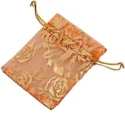 Новый 25x мешочек для ювелирных украшений свадебный подарок мешок сумки 7x9 см/3x4 дюйма смесь Цвет