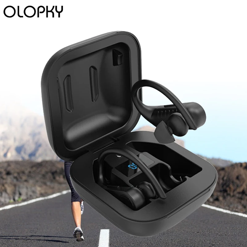 

B1 Led Display Bluetooth Earphone for iPhone Wireless Headphones TWS Stereo Earbuds Waterproof Noise Cancelling Headset With Mic