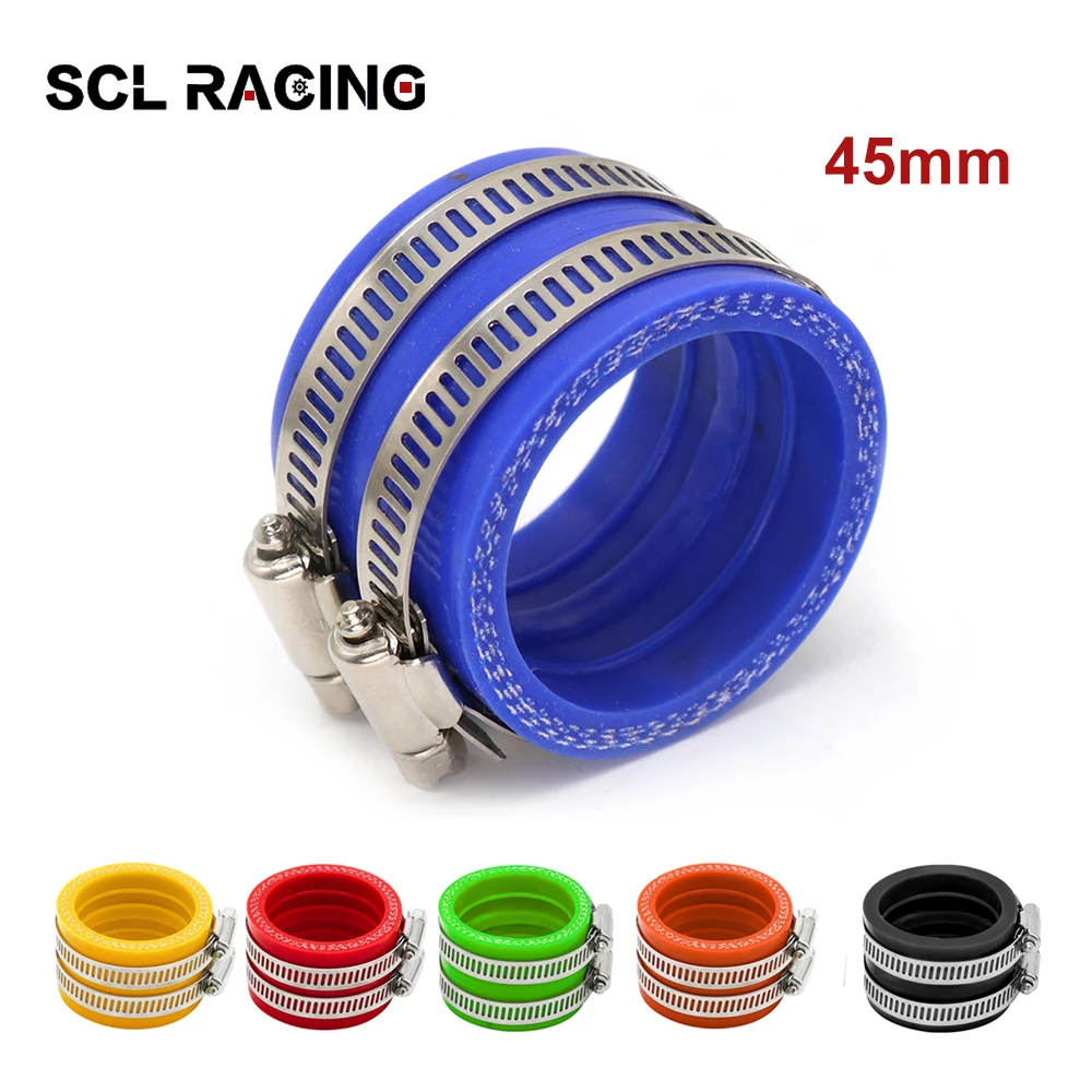 Alconstar 1PC 45mm Motorcycle Carburetor Rubber Adapter Intake Manifold Racing For Keihin PWK 34mm 36mm 38mm 40mm 42mm New | Автомобили и