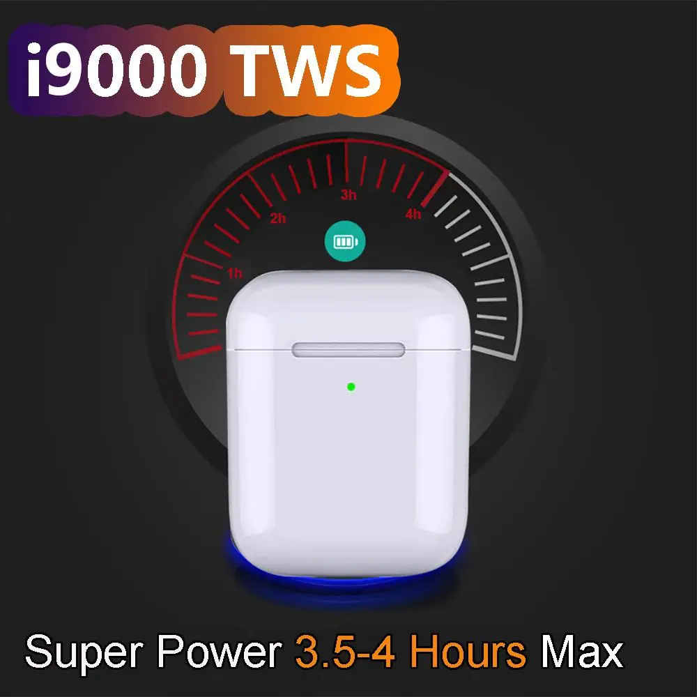 

i9000 TWS 1:1 In-ear Wireless Earphone 8D Super Sound Bass Earbuds Pop up Bluetooth 5.0 Earphones Pk i60 i80 i200 i500 TWS