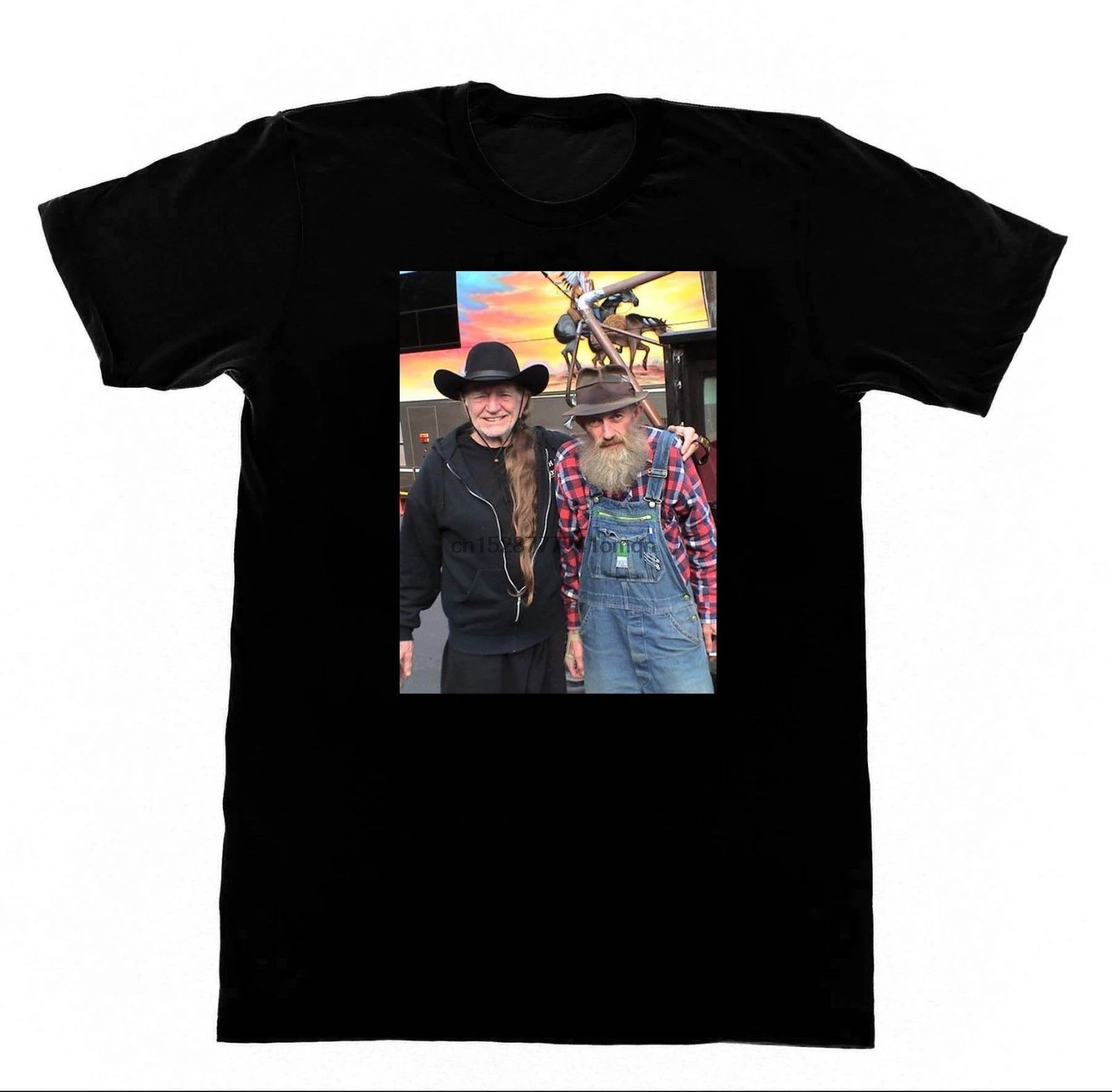 Willie Nelson Popcorn Sutton Shirt 15 Tshirt Classic Country Western