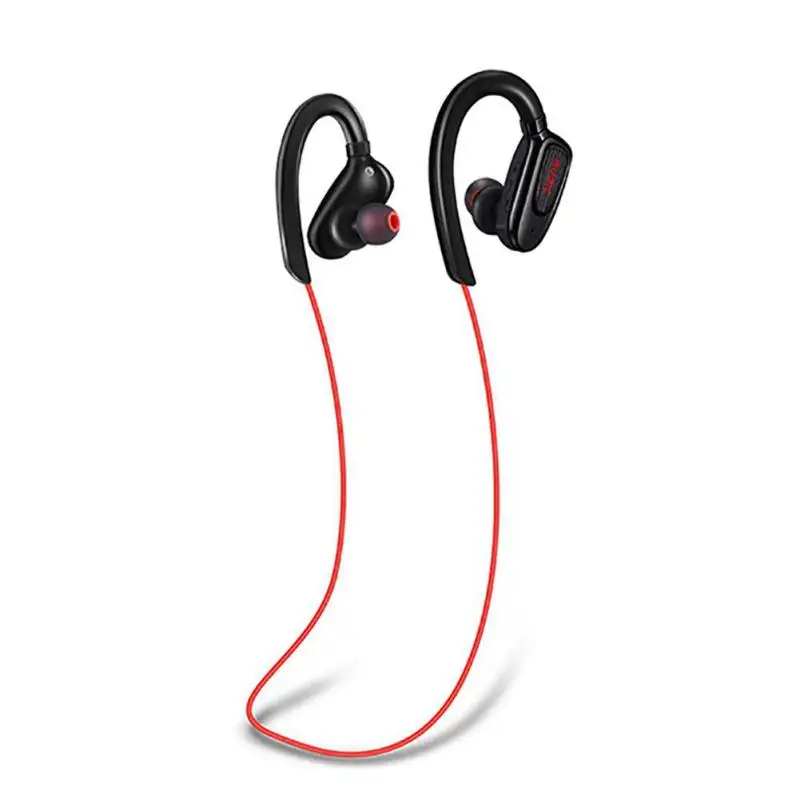 11 S5 Bluetooth Наушники Беспроводные HD стерео спортивные бас гарнитура наушники bluetooth наушники с микрофоном для телефонных звонков - Цвет: Красный
