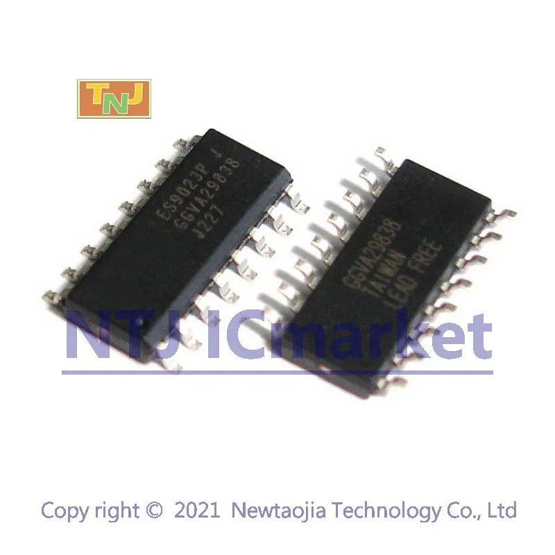 2 шт. стерео ЦАП ES9023P SOP-16 ES9023 Premier с драйверами Vrms чип IC | Электронные компоненты и