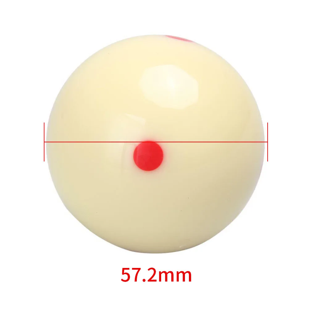 2-1/" красные точки кий шар из смолы для крытых игр, спортивных тренировок, сменный инструмент для бильярдного бассейна, таблица для практики, регулировочный Размер, мини