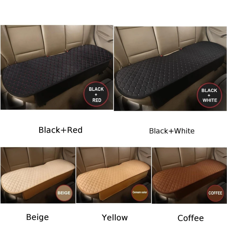 Interior Seat Cover Breathable Protection Soft Bench Cushion