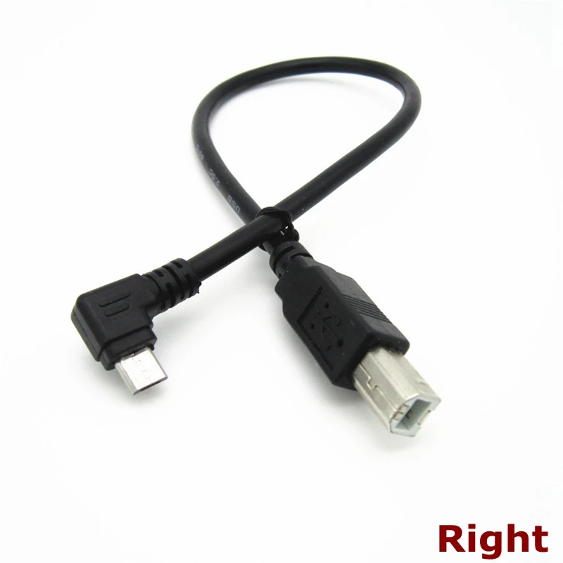 Enhanced Micro USB to USB B-Type Data Cable for Mobile Devices and Peripherals