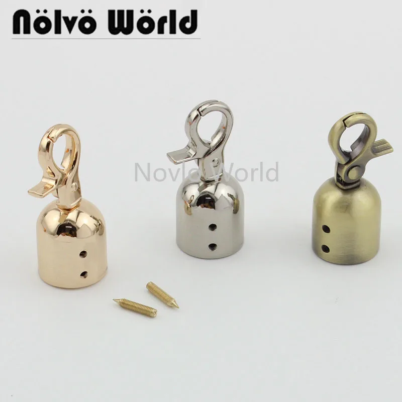 

2 pieces test, 5 colors, 53*21.5mm, metal hanger connects tassel buckle with screws handbags handles hardware accessories
