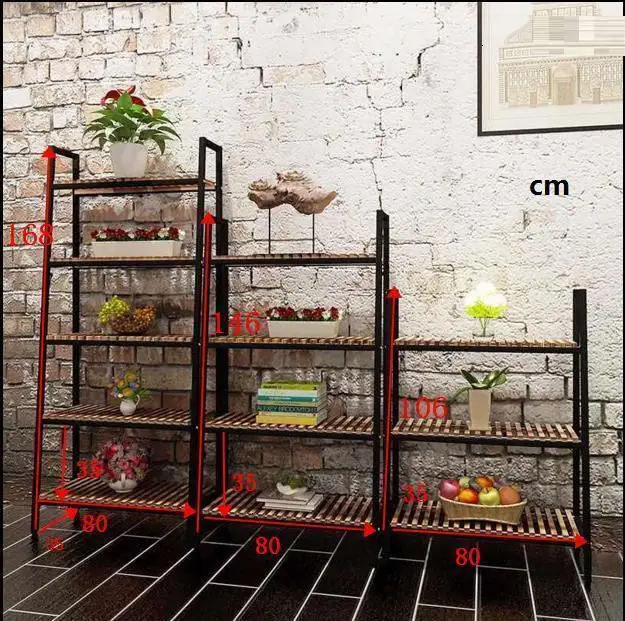 Мадера стол леса Porta Piante Estanteria Para Plantas горшок Saksi Standi балкон Stojak Na Kwiaty стеллаж Цветочная полка для растений