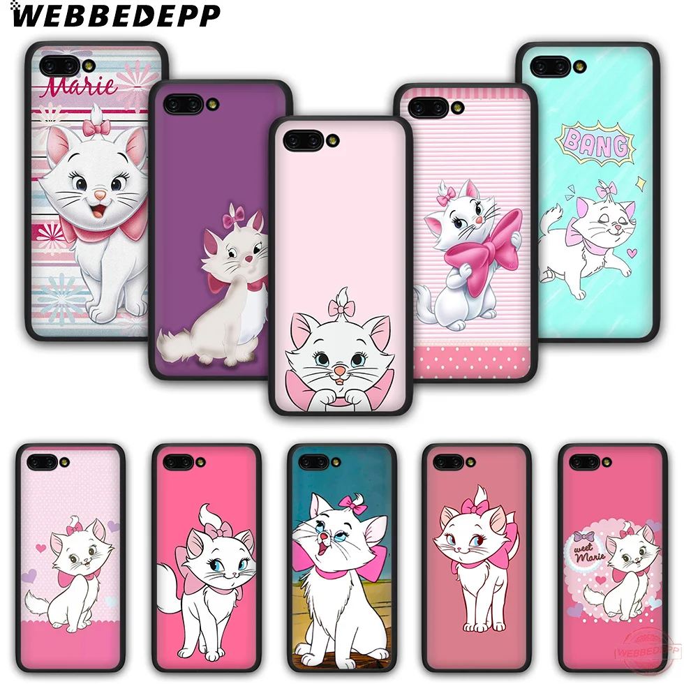 WEBBEDEPP AristoCats Marie Cats TPU Phone Case for Honor 6A 7A 2GB/3GB Pro 7C 7X 8X 8C 9 10 Note10 8 Lite |