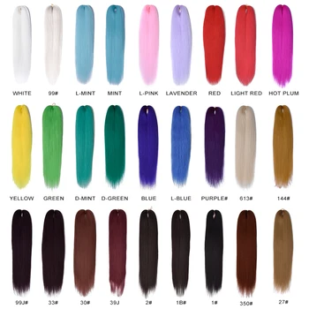 

Clover Leaf Pre Stretched Braiding Hair Easy Jumbo Braid Ombre Synthetic EZ Crochet Hair Extension Low Temperature Fiber Ombre