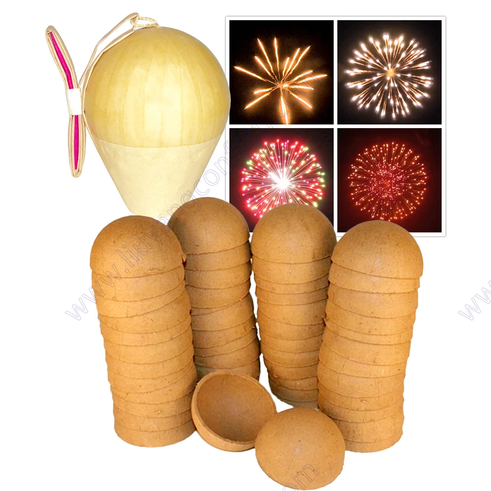 Круглый фейерверк 2, 3, 4, 5, 6 дюймов, в пустой оболочке