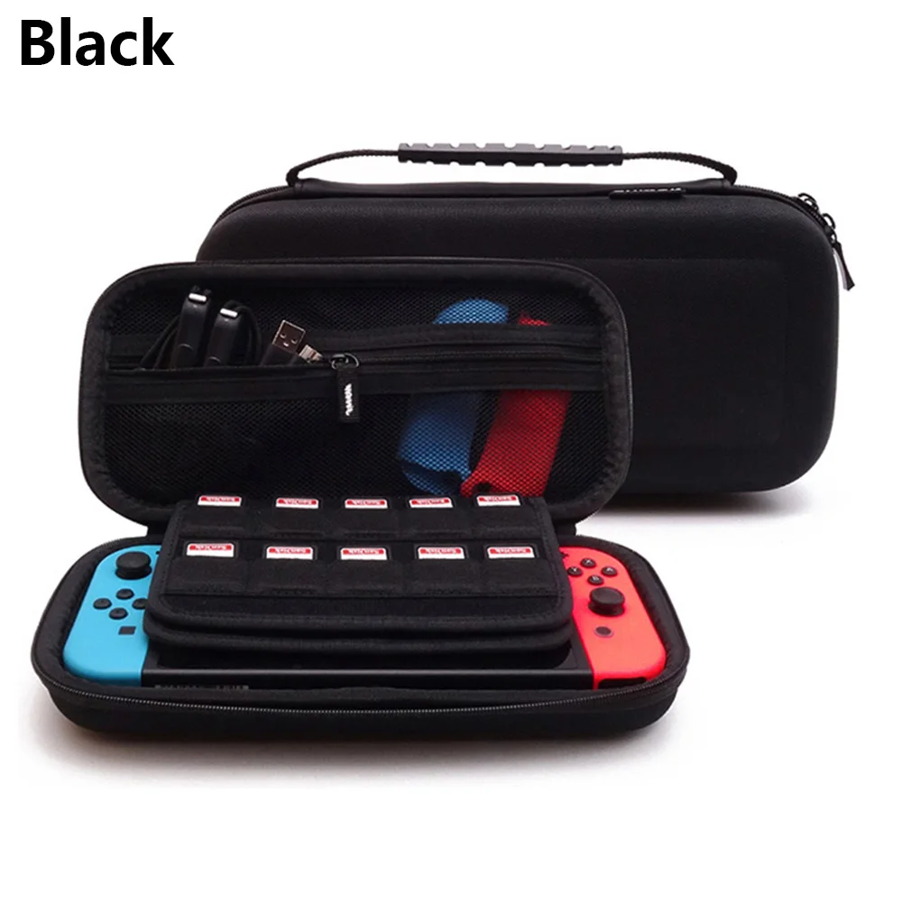 Противоударная сумка для хранения для игровой консоли nintendo Switch и аксессуаров портативный чехол для переноски водонепроницаемый портативный защитный чехол