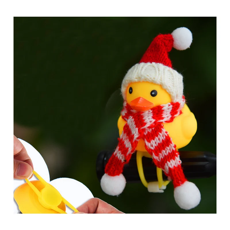 Стоящий велосипедный колокольчик &quotУтка&quot с светильник сломанный ветер