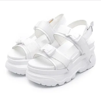 

Shoes Woman Summer Sandals For Women Shoes Comfy Soft Women Sandals Retro Wedge Low Heels Shoes Thick Bottom Ladies Sandals