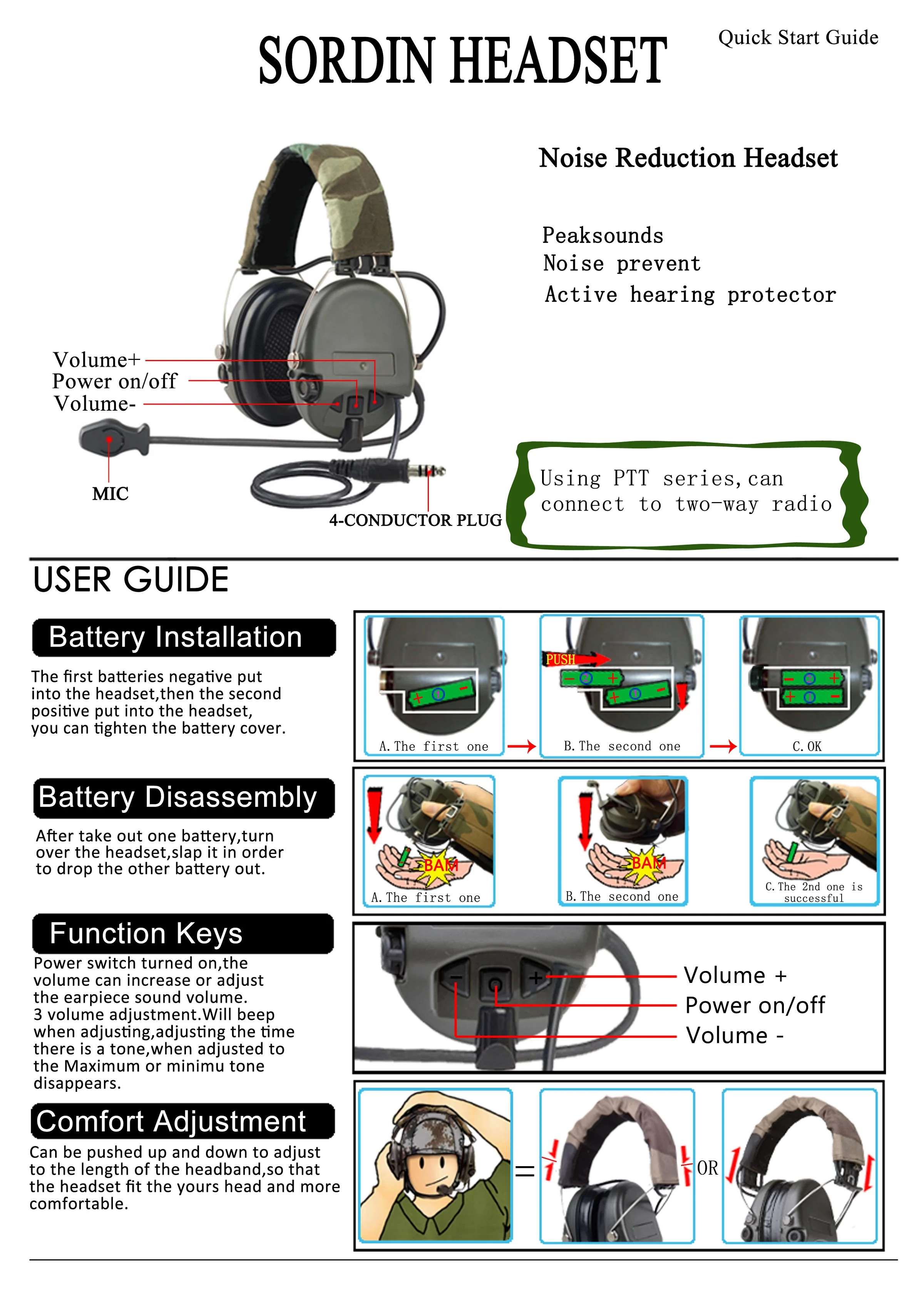 米軍　HEADSET CHESTSET 送料無料 Sc4983638c0664b5e89352a7aee079
