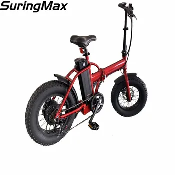 

Aluminum Alloy 16 Inch Foldable Electric bike, 36v 350w Electric Fat Tire Bicycle