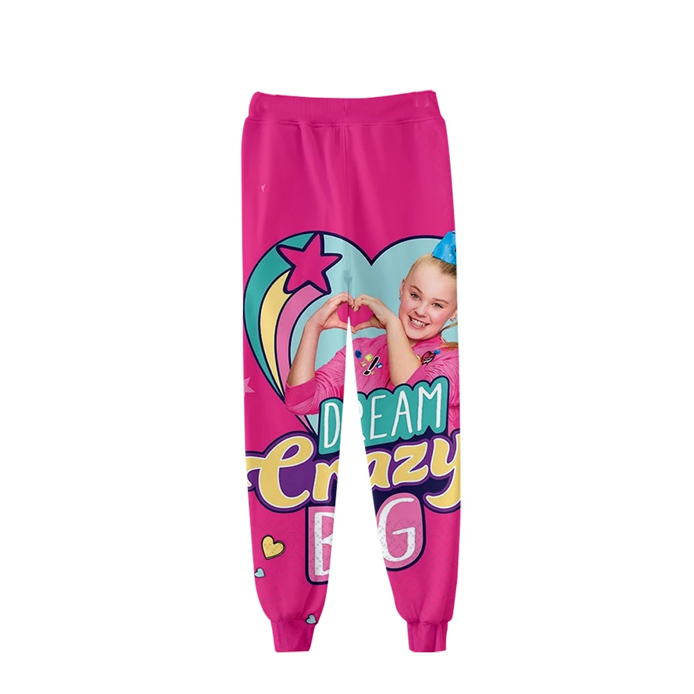 Новинка JOJO SIWA 3D спортивные штаны с принтом, штаны для бега для мужчин/женщин, модная уличная одежда, длинные штаны,, повседневные трендовые штаны в стиле хип-хоп