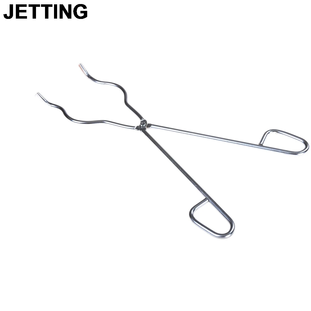

20cm Crucible Tongs Melting Dish Holder Stainless Plier Lab Melting Metal Tool For Chemical Instrument Lab