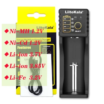 

Liitokala 18650 charger 1.2 v 3.7 v 3.2 v 26650 10440 14500 16340 NiMH lithium battery e-cigarette equipment Outdoor emergency