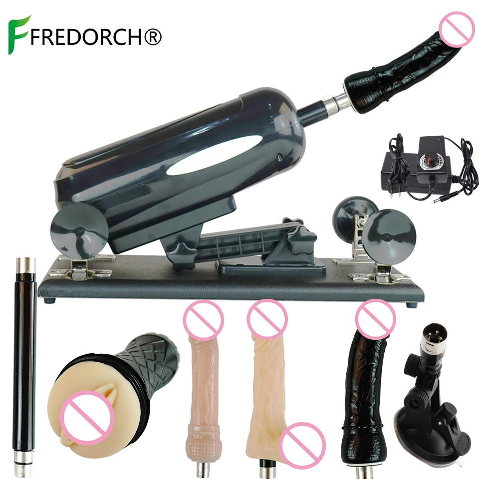 FREDORCH Sex Machine for Women Automatic Female Masturbation Pumping Gun 3XLR Love Machines With Big Dildo Adult Sex Toy 4