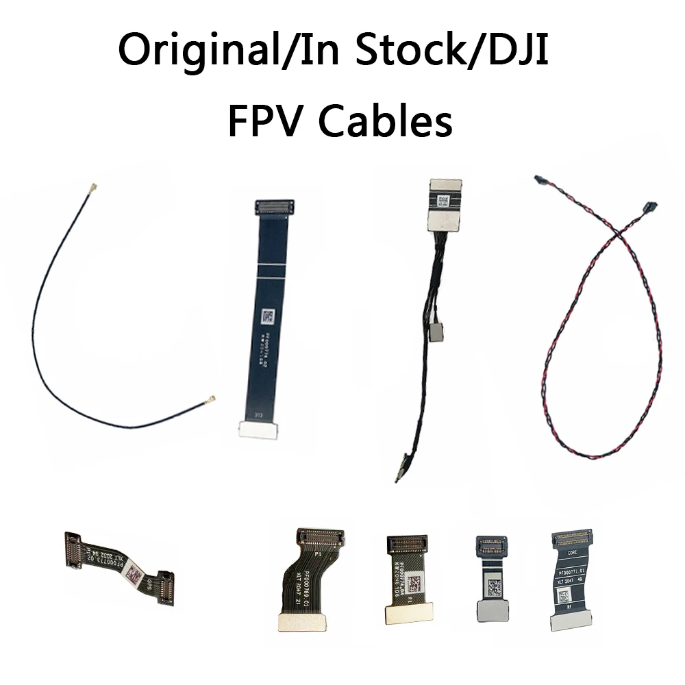 Original New Gimbal Camera Signal PTZ Line Gps Flexible Flat Cable Antenna Feeder For DJI FPV Drone Cables Replacement