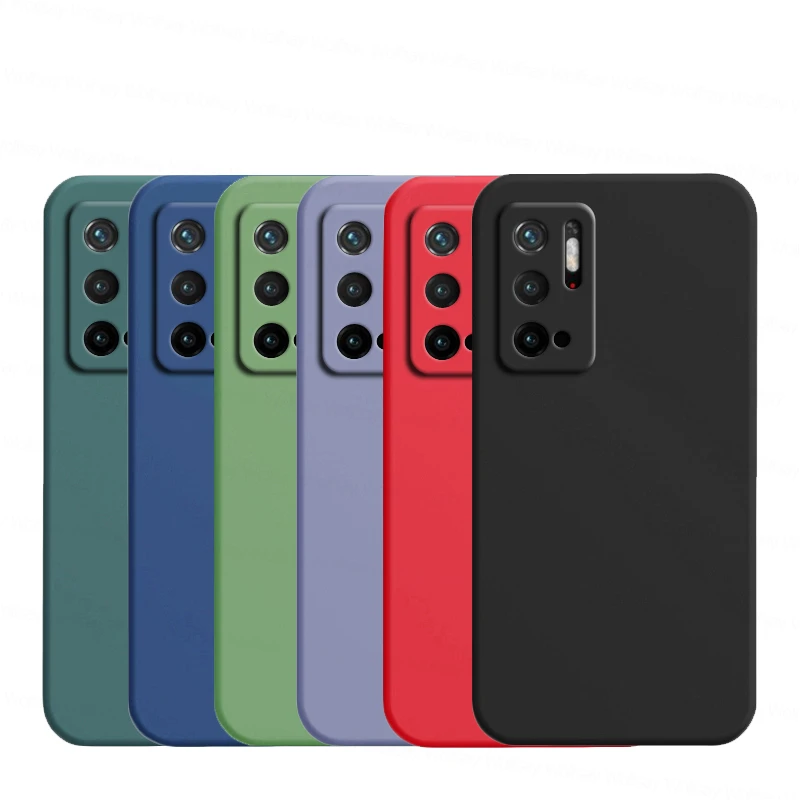 For Xiaomi Poco M3 M4 Pro 5G Case Xiaomi Poco X3 X4 M3 M4 Pro 4G 5G Cover Liquid Silicone Case Back Cover Xiaomi Poco M4 Pro 4G