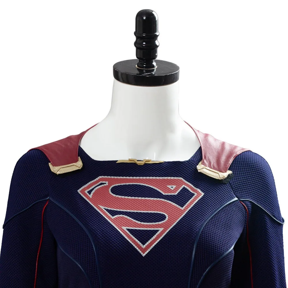 Супергерл сезон 5 Косплей Kara Danvers косплей костюм платье комбинезон костюм супердевушки боди новое поступление