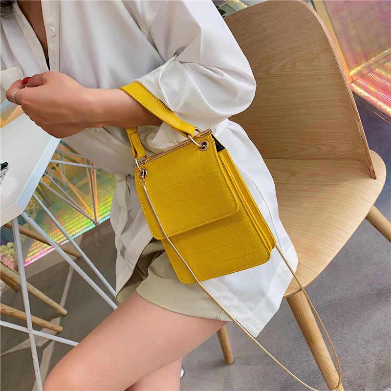 

Summer mini bag net red chic chain women's bag new 2019 Mori slung small square bag shoulder bag tide
