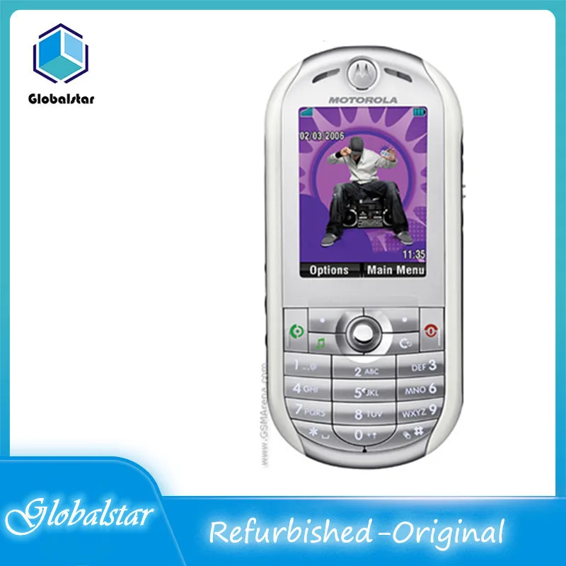 Motorola C139 Восстановленный-оригинальный телефон стандарта GSM бесплатная доставка
