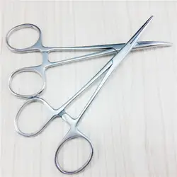 Pet для Hemostat Пинцет Цвет Серебряный медицинский класс 12,5-14 см Товары для домашних животных