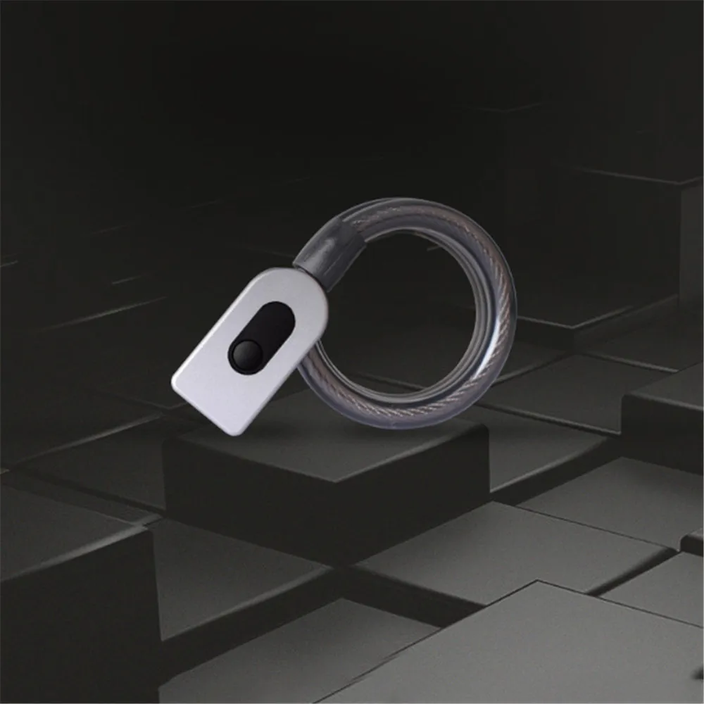 OUTERDO GQ10F умный велосипедный замок с отпечатком пальца Водонепроницаемый usb зарядка велосипедный замок Противоугонный мотоциклетный замок аксессуары для велосипеда