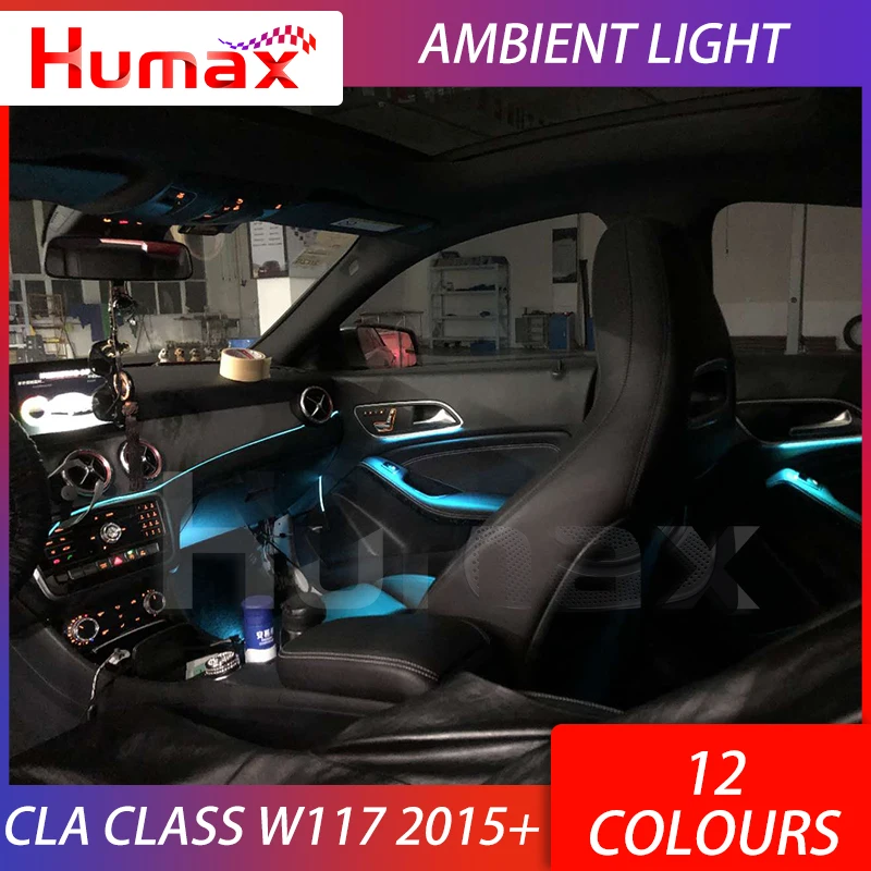  For Mercedes CLA class W117 CLA200 CLA45 LED door panel ambient lamp atmosphere lighting center con - 33005494342