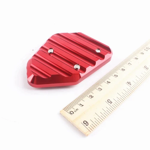 CNC Kickstand Foot Side Stand Extension Pad Support Plate For BMW F800R HP2 R1200S All Years Aluminum Motorcycle Spare Part (8)